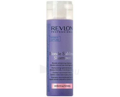 Šampūnas plaukams Revlon Interactives Blond Sublime Shampoo Cosmetic 250ml paveikslėlis 1 iš 1