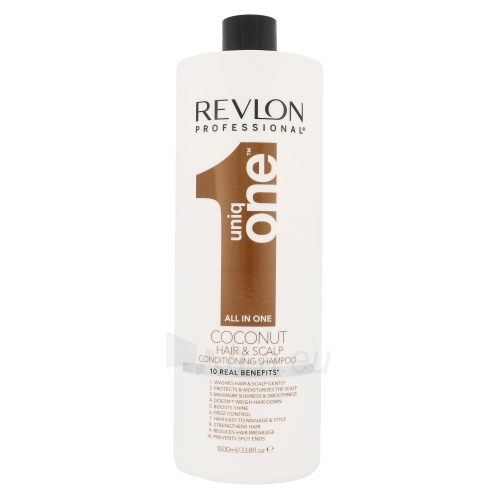 Revlon Uniq One Coconut Conditioning Shampoo Cosmetic 1000ml paveikslėlis 1 iš 1