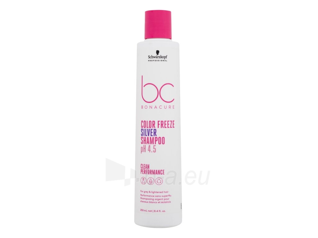 Schwarzkopf BC Bonacure Color Freeze Silver Shampoo Cosmetic 250ml paveikslėlis 1 iš 1