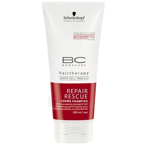 Schwarzkopf BC Bonacure Repair Rescue Creme Shampoo Cosmetic 200ml paveikslėlis 1 iš 1
