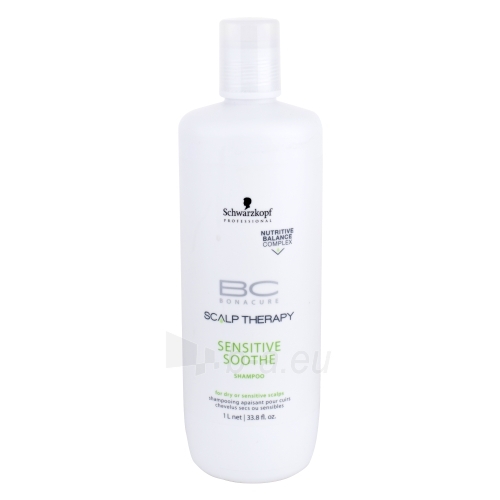 Schwarzkopf BC Bonacure Scalp Therapy Sensitive Soothe Shampoo Cosmetic 1000ml paveikslėlis 1 iš 1