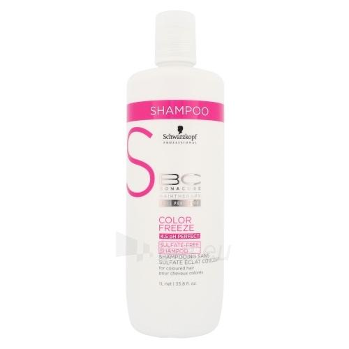 Schwarzkopf BC Cell Perfector Color Freeze SulfateFree Shampoo Cosmetic 1000ml paveikslėlis 1 iš 1