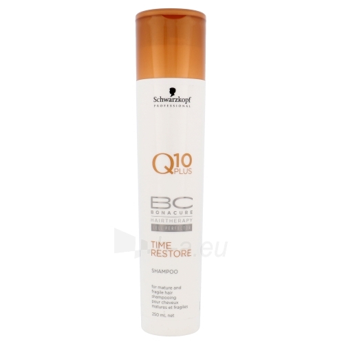 Šampūnas plaukams Schwarzkopf BC Cell Perfector Q10 Time Restore Shampoo Cosmetic 250ml paveikslėlis 1 iš 1