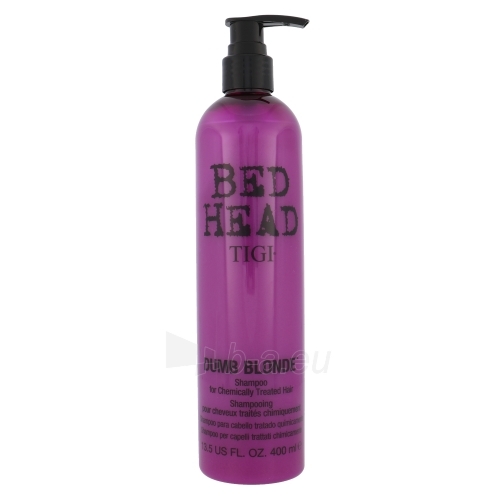 Šampūnas plaukams Tigi Bed Head Dumb Blonde Shampoo Cosmetic 400ml paveikslėlis 1 iš 1