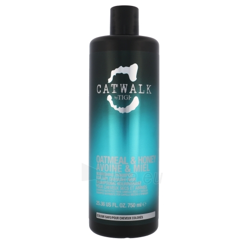 Tigi Catwalk Oatmeal & Honey Nourishing Shampoo Cosmetic 750ml paveikslėlis 1 iš 1