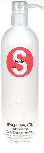 Šampūnas plaukams Tigi S Factor Health Factor Daily Dose Shampoo Cosmetic 250ml paveikslėlis 1 iš 1