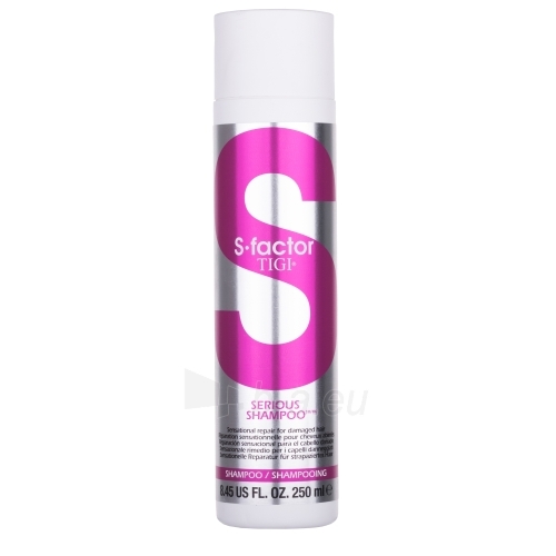 Šampūnas plaukams Tigi S Factor Serious Shampoo Cosmetic 250ml paveikslėlis 1 iš 1