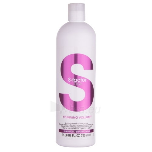 Šampūnas plaukams Tigi S Factor Stunning Volume Shampoo Cosmetic 750ml paveikslėlis 1 iš 1
