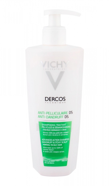 Šampūnas plaukams Vichy Dercos Anti-Dandruff Advanced Action Shampoo Cosmetic 390ml paveikslėlis 1 iš 1