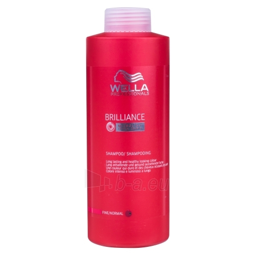 Wella Brilliance Shampoo Normal Hair Cosmetic 1000ml paveikslėlis 1 iš 1