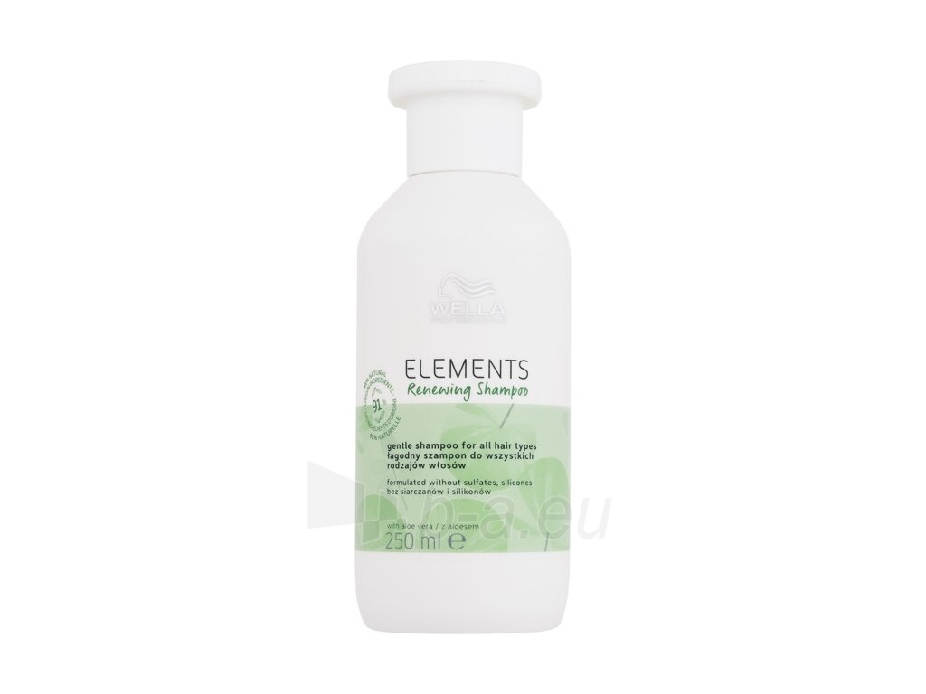 Šampūnas plaukams Wella Elements Renewing Shampoo Cosmetic 250ml paveikslėlis 1 iš 1