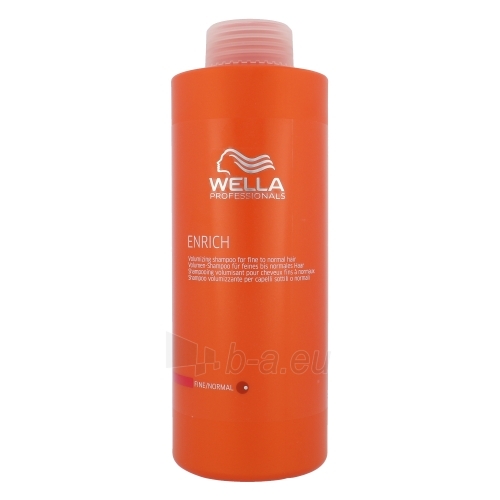Wella Enrich Shampoo Normal Hair Cosmetic 1000ml paveikslėlis 1 iš 1