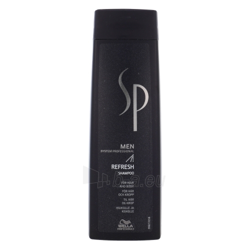 Wella SP Men Refresh Shampoo Cosmetic 250ml paveikslėlis 1 iš 1