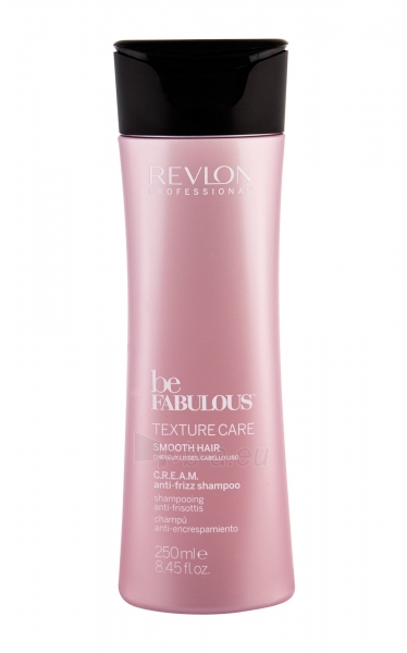 Shampoo Revlon Professional Be Fabulous Texture Care Smooth Hair Shampoo 250ml paveikslėlis 1 iš 1