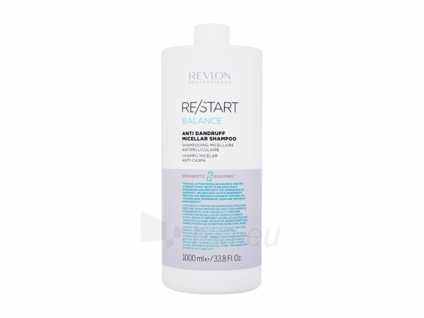 Shampoo Revlon Professional Re/Start Balance Anti Dandruff Micellar Shampoo Shampoo 1000ml paveikslėlis 1 iš 1