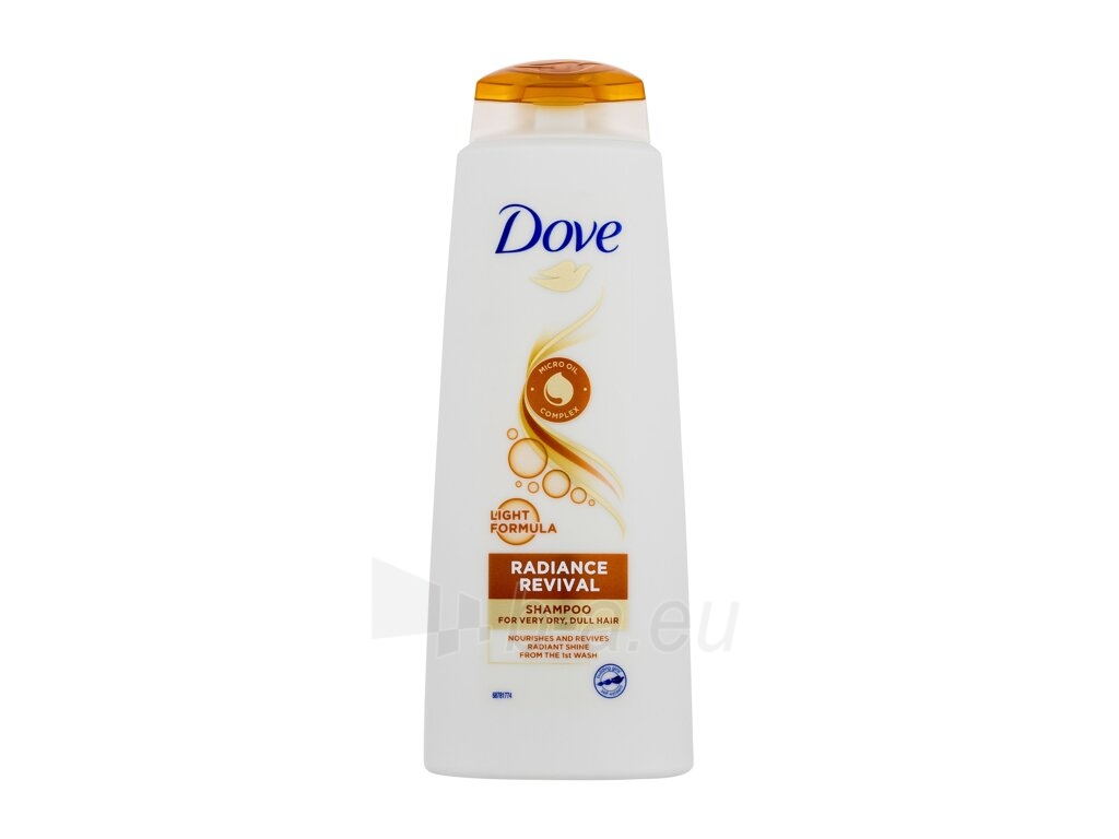 Šampūnas sausiems Dove Nutritive Solutions Radiance Revival 400ml paveikslėlis 1 iš 1
