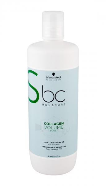 Shampoo Schwarzkopf BC Bonacure Collagen Volume Boost Micellar Shampoo 1000ml paveikslėlis 1 iš 1