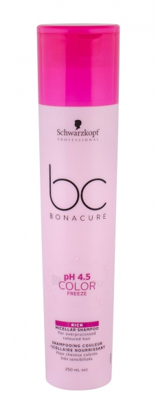 Šampūnas Schwarzkopf BC Bonacure pH 4.5 Color Freeze Rich Shampoo 250ml paveikslėlis 1 iš 1