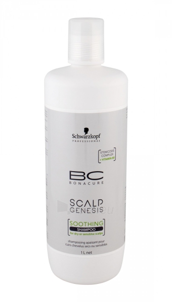 Šampūnas Schwarzkopf BC Bonacure Scalp Genesis Soothing Shampoo 1000ml paveikslėlis 1 iš 1