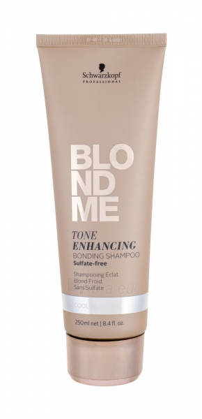 Šampūnas Schwarzkopf Blond Me Cool Blondes Tone Enhancing Shampoo 250ml Bonding Shampoo paveikslėlis 1 iš 1