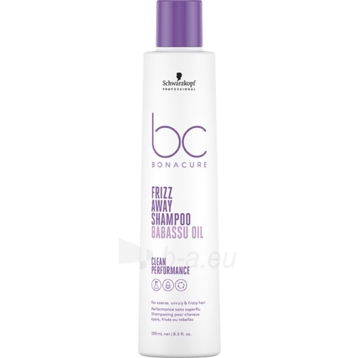 Šampūnas Schwarzkopf Professional Shampoo for unruly and frizzy hair BC Bonacure Frizz Away (Shampoo) - 1000 ml paveikslėlis 1 iš 2