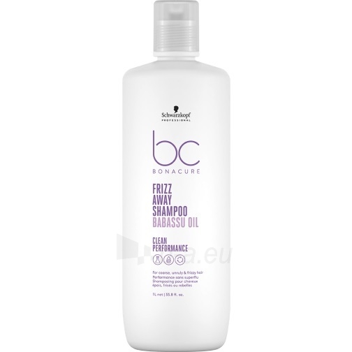 Shampoo Schwarzkopf Professional Shampoo for unruly and frizzy hair BC Bonacure Frizz Away (Shampoo) - 1000 ml paveikslėlis 2 iš 2