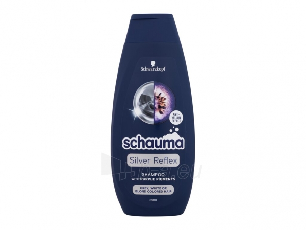 Shampoo Schwarzkopf Schauma Silver Reflex Shampoo Shampoo 400ml paveikslėlis 1 iš 1