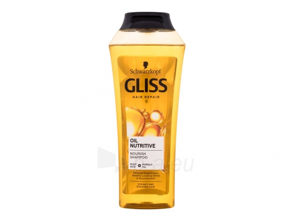 Shampoo skilinėjantiems plaukams Schwarzkopf Gliss Kur Oil Nutritive 400ml paveikslėlis 1 iš 1