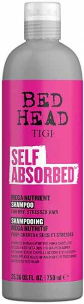 Šampūnas Tigi Nourishing shampoo for dry and stressed hair Bed Head Self Absorbed (Mega Nutrient Shampoo) - 400 ml paveikslėlis 1 iš 1