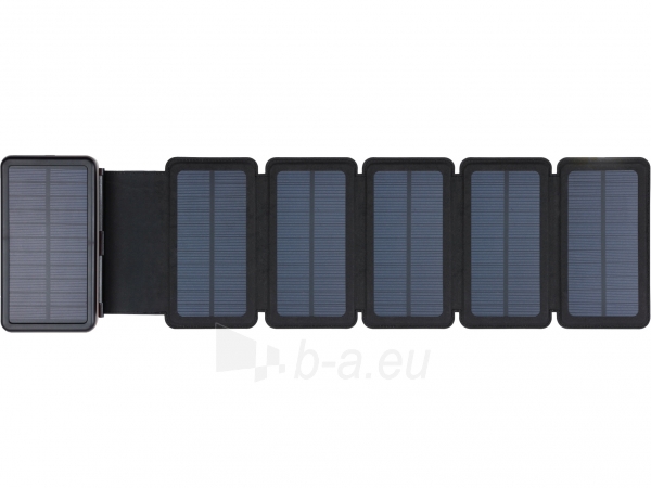 Saulės įkroviklis Sandberg 420-73 Solar 6-Panel Powerbank 20000mAh paveikslėlis 1 iš 5