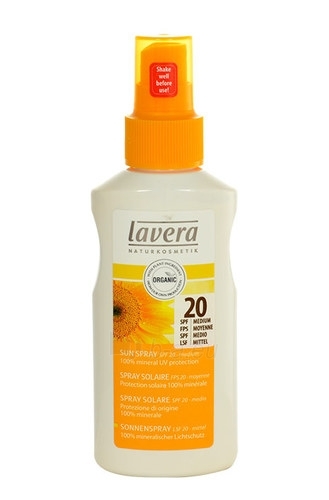 Saulės kremas  Lavera Sun Spray SPF20 Cosmetic 125ml paveikslėlis 1 iš 1