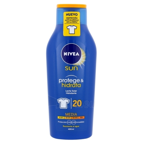 Sun lotion Nivea Sun Protect & Cosmetic Moisture SPF20 400ml paveikslėlis 1 iš 1