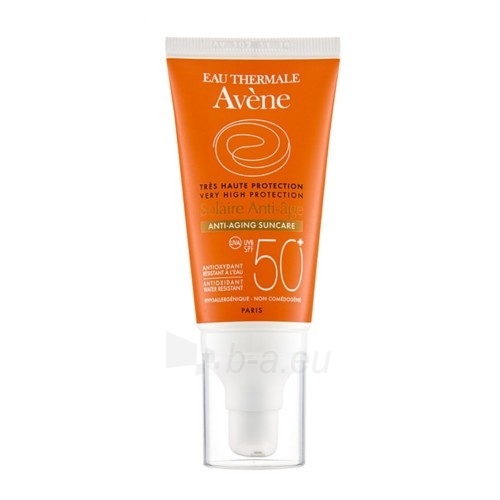 Saulės kremas Avène SPF 50+ Sensitive Skin (Anti-Aging Sun Care ) Sunscreen 50 ml paveikslėlis 1 iš 1