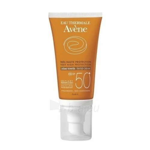 Saulės kremas Avène Toning Sunscreen SPF 50+ (Tinted Cream) 50 ml paveikslėlis 1 iš 1