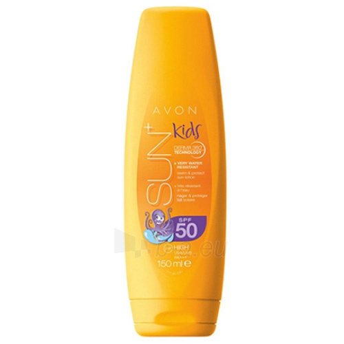 Saulės kremas Avon Orange highly waterproof sun lotion for children SPF 50 + Sun Kids 150 ml paveikslėlis 1 iš 1