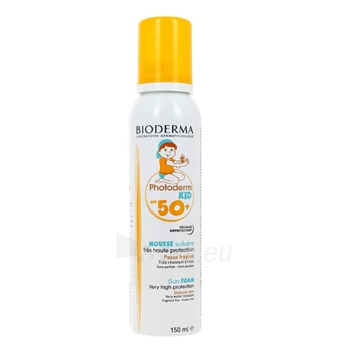 Saulės kremas Bioderma Baby SPF 50+ sunscreen foam Photoderm Kid (Sun Foam Very Hight Protection) 150 ml paveikslėlis 1 iš 1