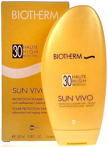 Крем от солнца Biotherm Sun Vivo SPF 30 Body Cosmetic 100мл paveikslėlis 1 iš 1