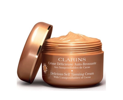Saulės kremas Clarins Delicious Self Tanning Cream Cosmetic 125ml paveikslėlis 1 iš 1