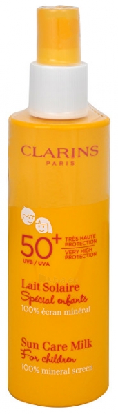 Clarins Sun Cream SPF 50+ Sun Care Milk For Children 150ml paveikslėlis 1 iš 1