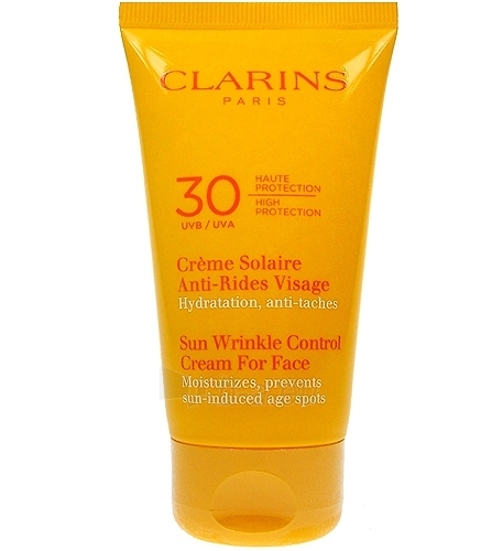 Крем от солнца Clarins Sun Wrinkle Control Крем для лица SPF 30  Косметические  75мл paveikslėlis 1 iš 1