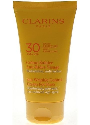 Saulės kremas Clarins Sun Wrinkle Control Cream Face SPF50 Cosmetic 75ml (be dėžutės) paveikslėlis 1 iš 1