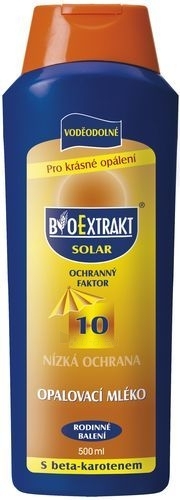 Saulės kremas Dermacol BioExtrakt Self-Tanning Milk SPF10 Cosmetic 500ml paveikslėlis 1 iš 1