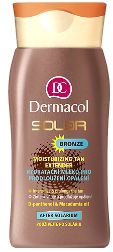 Sun cream Dermacol Solar Bronze Moisturizing Tan Extender  Cosmetic  200ml paveikslėlis 1 iš 1
