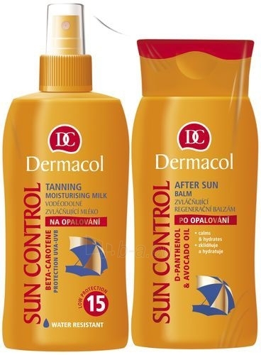 Dermacol Sun Cream SPF15 Sun Control Set Cosmetic 400ml paveikslėlis 1 iš 1