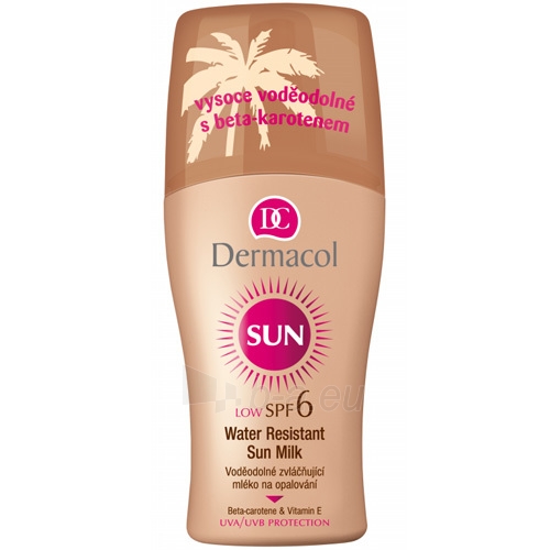 Saulės kremas Dermacol Sun Milk Spray SPF6 Cosmetic 200ml paveikslėlis 1 iš 1