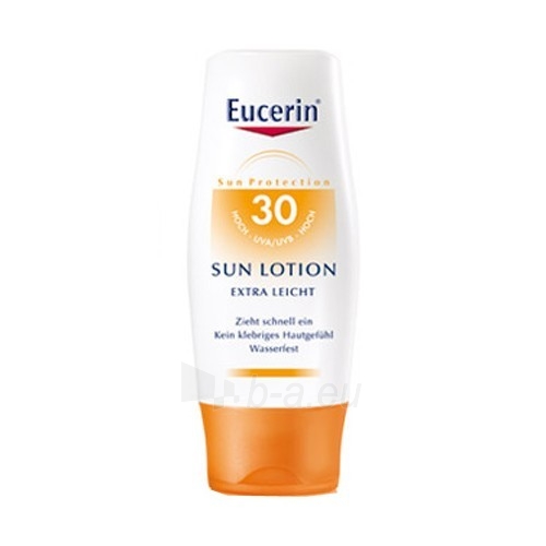 Saulės kremas Eucerin SPF 30 (Sun Lotion Extra Leicht) 150 ml paveikslėlis 1 iš 1