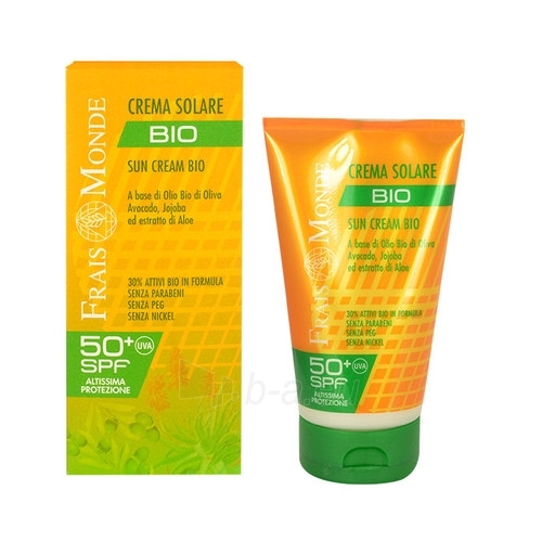 Saulės kremas Frais Monde Sun Cream Bio SPF50+ Cosmetic 150ml paveikslėlis 1 iš 1