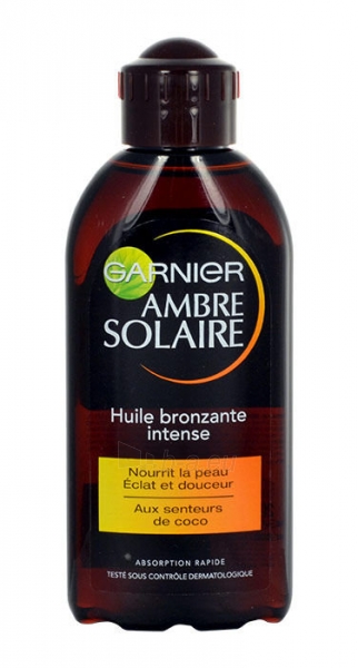 Солнцезащитный крем Garnier Ambre Solaire с солнцезащитным SPF2 Косметическое масло 200мл paveikslėlis 1 iš 1