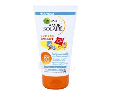 Saulės kremas Garnier Waterproof protective cream for kids SPF 50 (High Protection) 150 ml paveikslėlis 1 iš 1