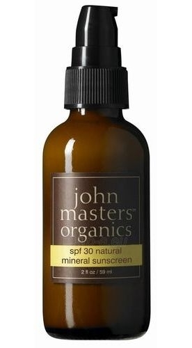 Saulės kremas John Masters Organics SPF30 Natural Mineral Sunscreen Cosmetic 59ml paveikslėlis 1 iš 2